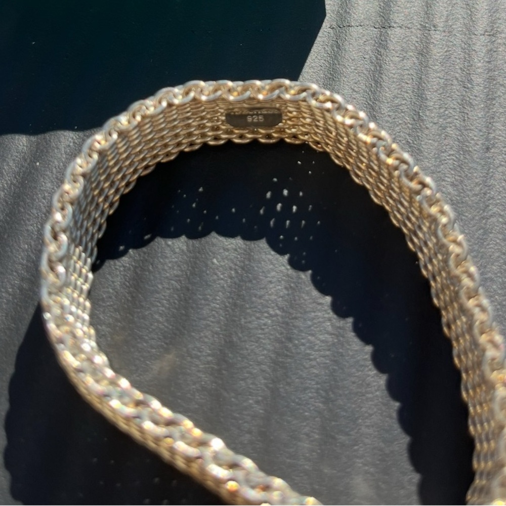 Tiffany & Co. Silver Mesh Bracelet